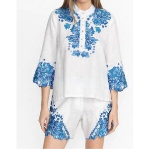 JOHNNY WAS JADE elly camilla blouse